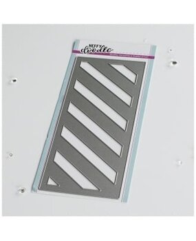 Heffy Doodle Silly Slimline Slants Dies (HFD0403) (OUTLET)