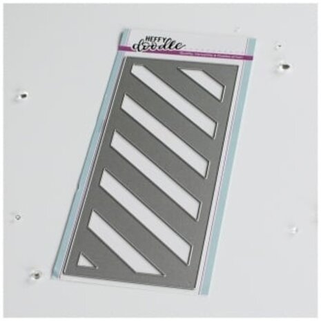 Heffy Doodle Silly Slimline Slants Dies (HFD0403) (OUTLET) Heffy Doodle Silly Slimline Slants Dies (HFD0403) (OUTLET)