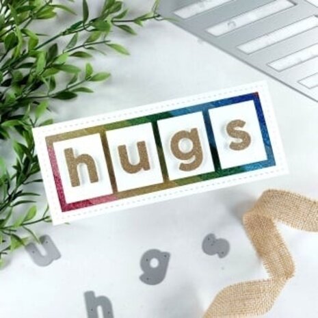 Heffy Doodle Slimline Quartet Dies (HFD0402) (OUTLET)