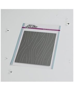 Heffy Doodle Woodgrain Texture Background Die (HFD0395) (OUTLET)