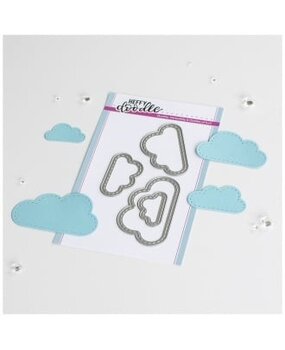 Heffy Doodle Big Stitched Clouds Dies (HFD0388) (OUTLET)