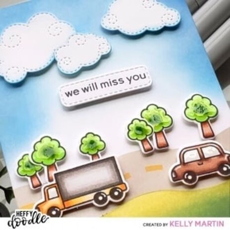 Heffy Doodle Home Sweet Home Dies (HFD0360) (OUTLET)