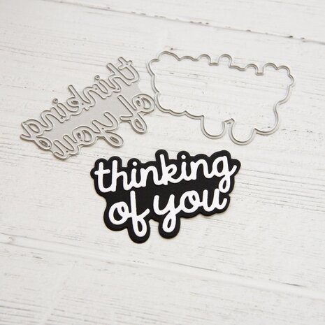 Heffy Doodle Thinking of You Shadow Dies (HFD0293) (OUTLET)