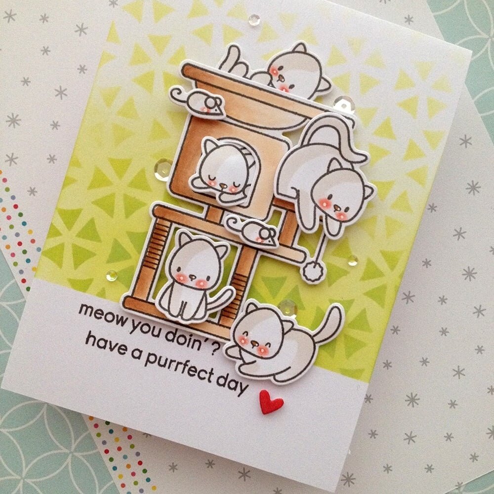 Heffy Doodle Crazy Kaleidoscope Stencil (HFD0248) (OUTLET)