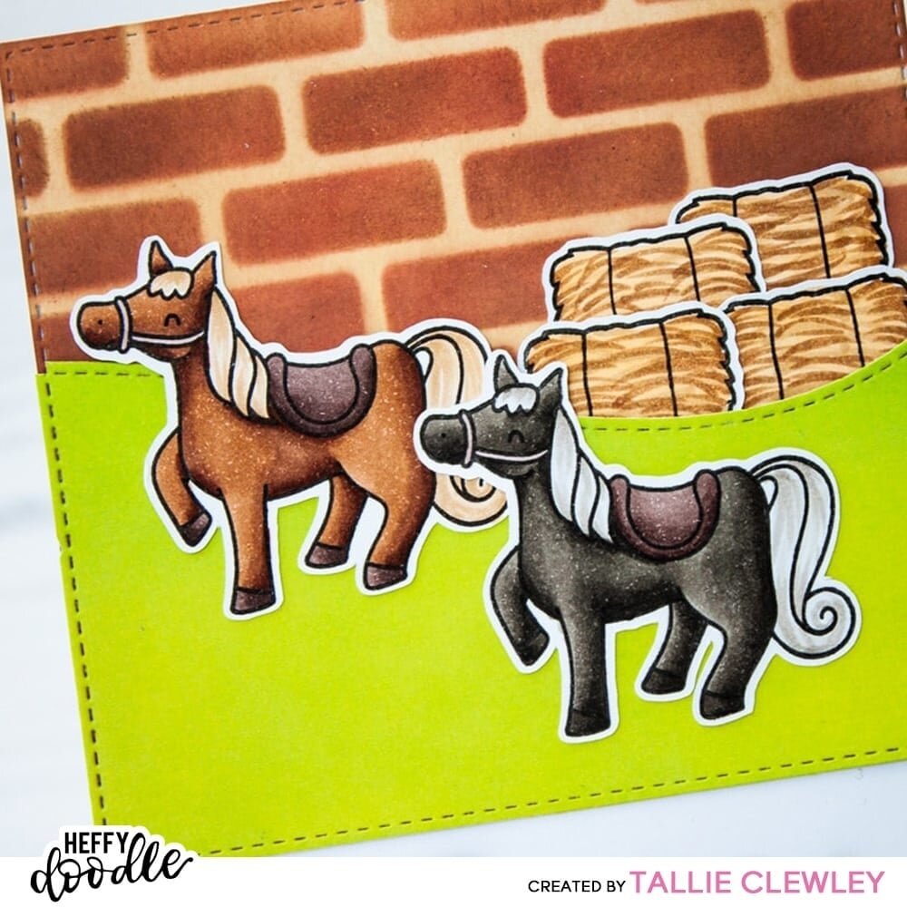 Heffy Doodle Hay There Clear Stamps (HFD0191) (OUTLET) Heffy Doodle Hay There Clear Stamps (HFD0191) (OUTLET)