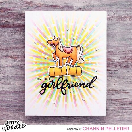 Heffy Doodle Hay There Clear Stamps (HFD0191) (OUTLET) Heffy Doodle Hay There Clear Stamps (HFD0191) (OUTLET)