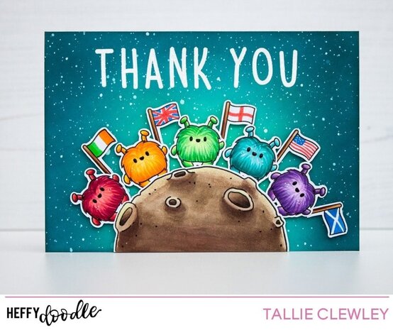 Heffy Doodle You're Weird Clear Stamps (HFD0171) (OUTLET) Heffy Doodle You're Weird Clear Stamps (HFD0171) (OUTLET)