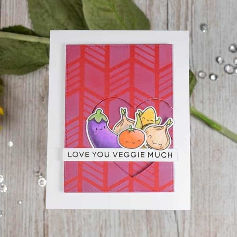 Heffy Doodle Slants VS Rhombies Stencil (HFD0097) (OUTLET) Heffy Doodle Slants VS Rhombies Stencil (HFD0097) (OUTLET)