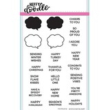 Heffy Doodle Whatcha Saying Now Clear Stamps (HFD0092) (OUTLET)