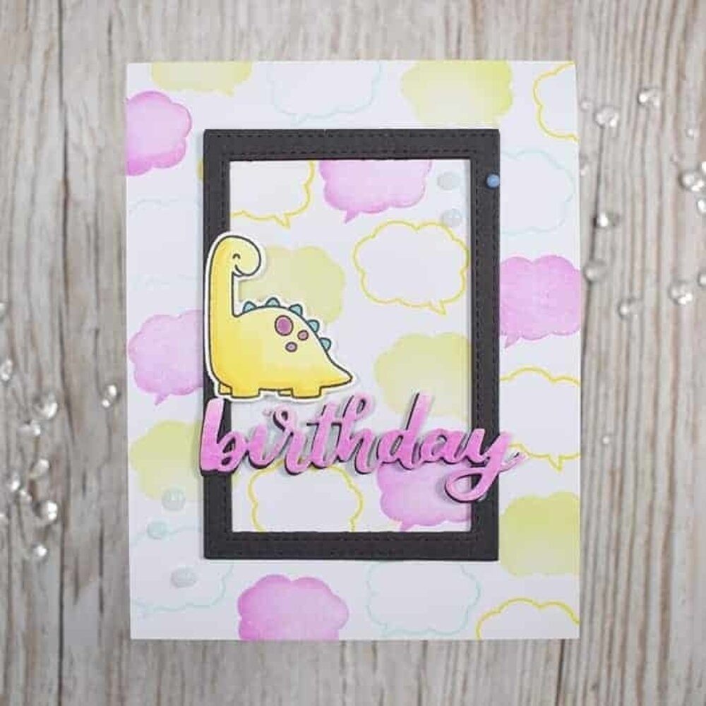 Heffy Doodle Whatcha Saying Now Clear Stamps (HFD0092) (OUTLET)