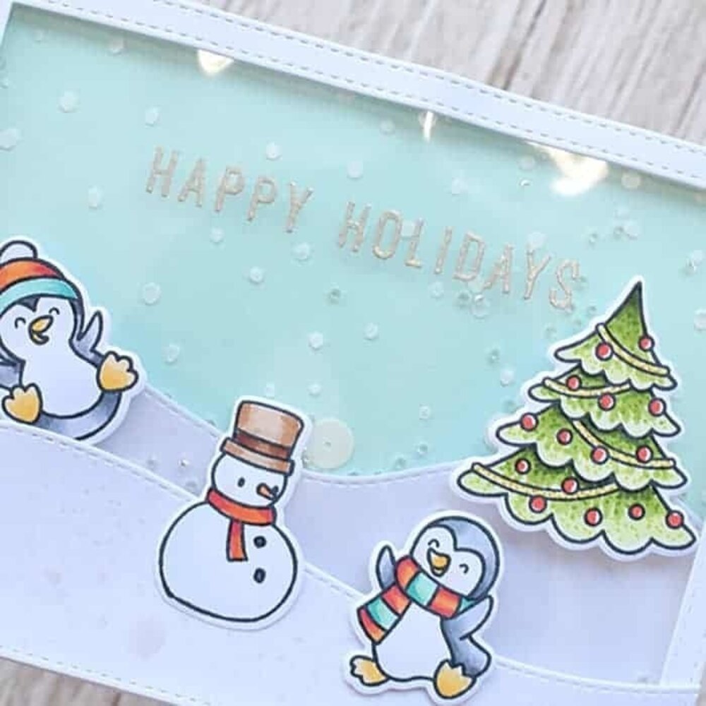 Heffy Doodle Holiday Sentiment Duos Clear Stamps (HFD0091) (OUTLET) Heffy Doodle Holiday Sentiment Duos Clear Stamps (HFD0091) (OUTLET)