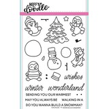 Heffy Doodle Wanna Build A Snowman Clear Stamps (HFD0087) (OUTLET)