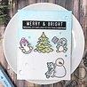 Heffy Doodle Wanna Build A Snowman Clear Stamps (HFD0087) (OUTLET)