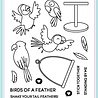Heffy Doodle Wingman Clear Stamps (HFD0055) (OUTLET)