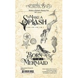 Graphic 45 Make a Splash Clear Stamps (4502671) (OUTLET)