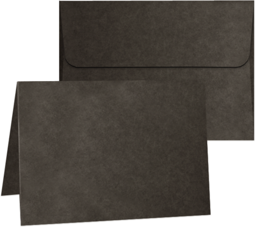 Graphic 45 A7 Cards 5x7 Inch with Envelopes - Black (4502654) (OUTLET)