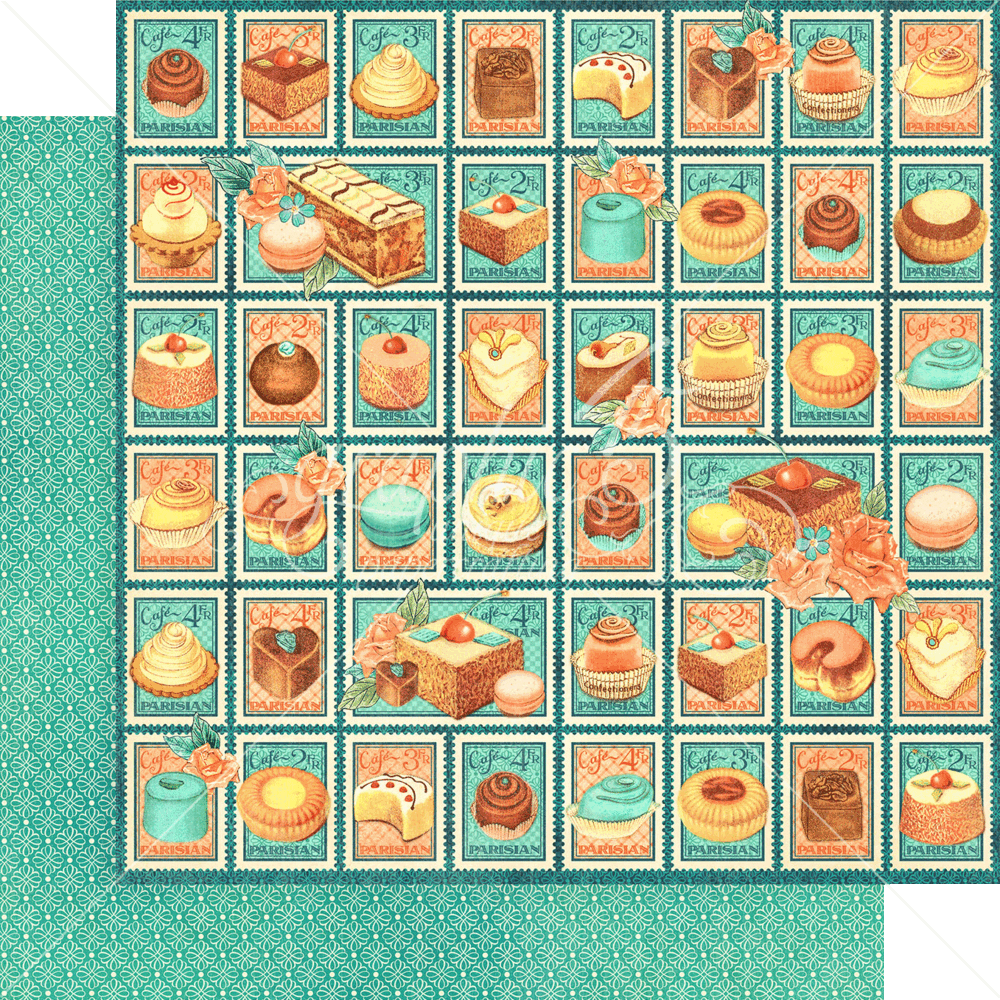 Graphic 45 Cafe Parisian 12x12 Inch Deluxe Collector's Edition (4502534) (OUTLET)