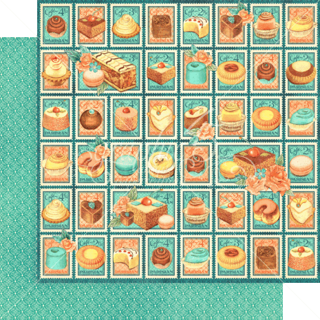 Graphic 45 Cafe Parisian 12x12 Inch Deluxe Collector's Edition (4502534) (OUTLET)