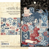 Graphic 45 Let's Get Cozy Ephemera Assortment (4502516) (OUTLET)