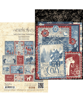 Graphic 45 Let's Get Cozy Journaling Cards (4502515) (OUTLET)