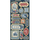 Graphic 45 Let's Get Cozy Chipboard (4502513) (OUTLET)