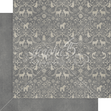 Graphic 45 Let's Get Cozy 12x12 Inch Patterns & Solids Pack (4502512) (OUTLET)