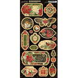 Graphic 45 Warm Wishes Chipboard (4502491) (OUTLET)