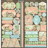 Graphic 45 Wild & Free Stickers (4502408) (OUTLET)