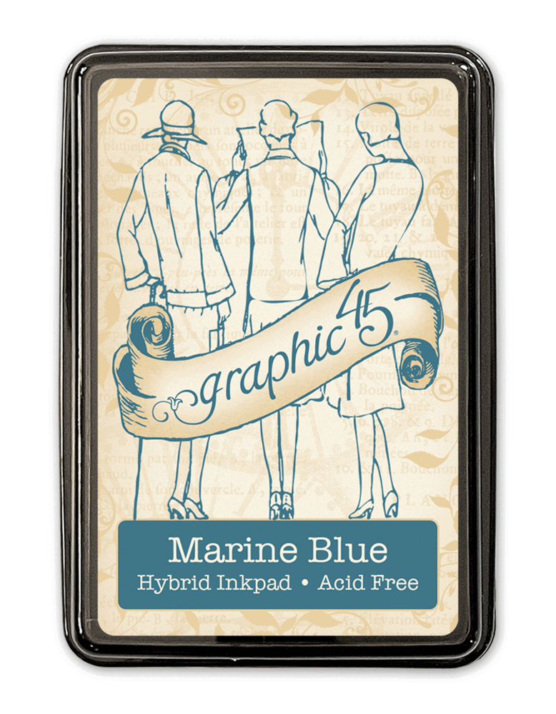 Graphic 45 Hybrid Inkpad Marine Blue (4502394) (OUTLET)