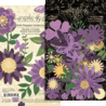 Graphic 45 Flower Assortment Shades of Purple (4502345) (OUTLET)