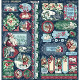 Graphic 45 Let it Snow Stickers (4502326) (OUTLET)