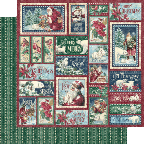 Graphic 45 Let it Snow 12x12 Inch Collection Pack (4502323) (OUTLET)
