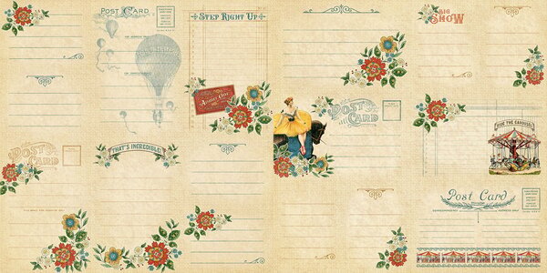 Graphic 45 Come One, Come All! Journaling Cards (4502312) (OUTLET)