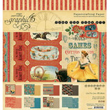 Graphic 45 Come One, Come All! 8x8 Inch Paper Pad (4502307) (OUTLET)