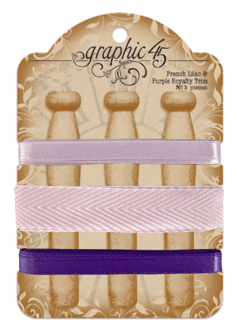 Graphic 45 Trim French Lilac & Purple Royalty (4502294) (OUTLET)