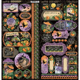 Graphic 45 Midnight Tales Stickers (4502286) (OUTLET)