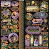 Graphic 45 Midnight Tales Stickers (4502286) (OUTLET)