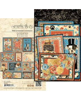 Graphic 45 Well Groomed Journaling Cards (4502270) (OUTLET)
