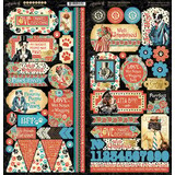 Graphic 45 Well Groomed Stickers (4502269) (OUTLET)