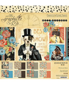 Graphic 45 Well Groomed 8x8 Inch Paper Pad (4502265) (OUTLET)