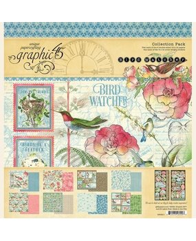 Graphic 45 Bird Watcher 12x12 Inch Collection Pack (4502211) (OUTLET)