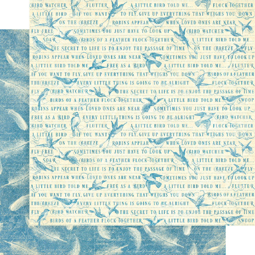 Graphic 45 Bird Watcher 12x12 Inch Collection Pack (4502211) (OUTLET)