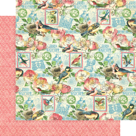 Graphic 45 Bird Watcher 12x12 Inch Collection Pack (4502211) (OUTLET)