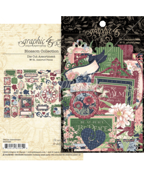 Graphic 45 Blossom Die-cut Assortment (4502165) (OUTLET)