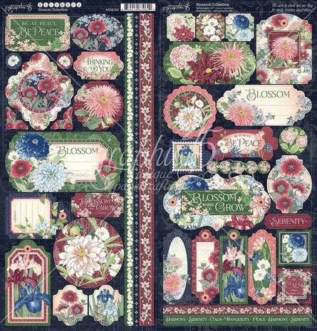 Graphic 45 Blossom Stickers (4502163) (OUTLET)