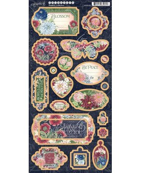 Graphic 45 Blossom Chipboard (4502162) (OUTLET)