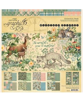 Graphic 45 Woodland Friends 12x12 Collection Pack (4502135) (OUTLET)