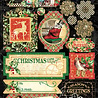Graphic 45 Christmas Time Stickers (4502122) (OUTLET)