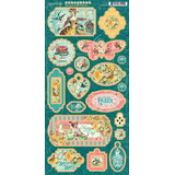 Graphic 45 Ephemera Queen Chipboard (4502106) (OUTLET)