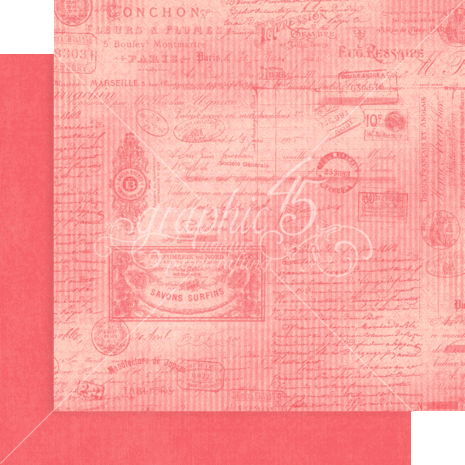 Graphic 45 Ephemera Queen 12x12 Inch Patterns & Solids Paper Pad (4502105) (OUTLET)